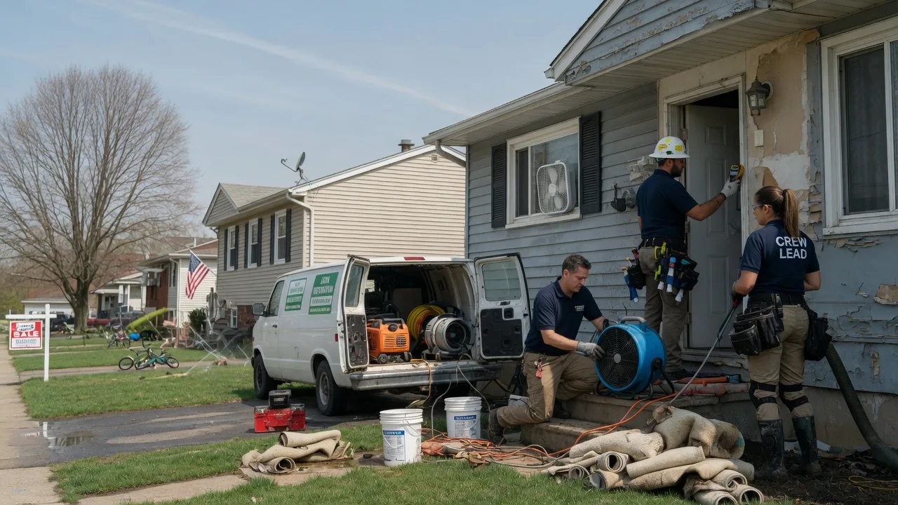 Flood Cleanup in Lincoln, IA near me